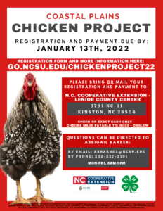 Cover photo for Coastal Plains Chicken Project 2022
