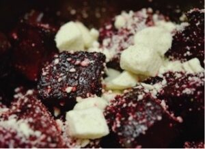Roasted Beets with Feta