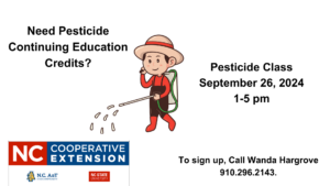 Cover photo for Pesticide Continued Education Credit