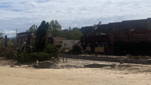 Aftermath of Hurricane Helene near Biltmore Village in Asheville, N.C.